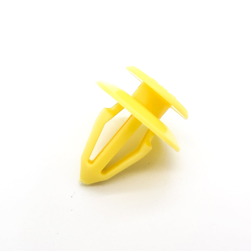 Interior Trim Clip, 8mm Hole, Yellow - image 3