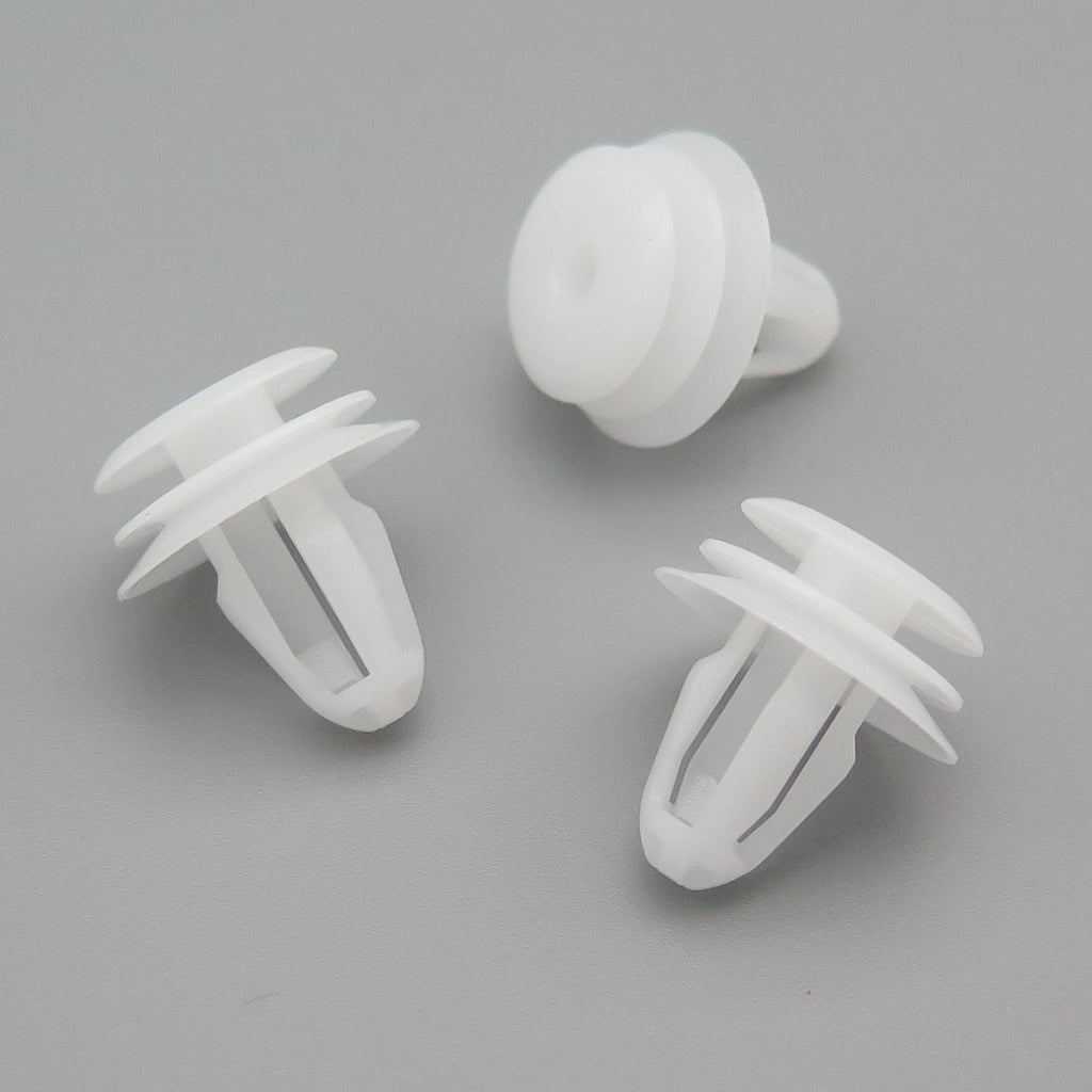Trim panel Retaining Clip, White with Washer
