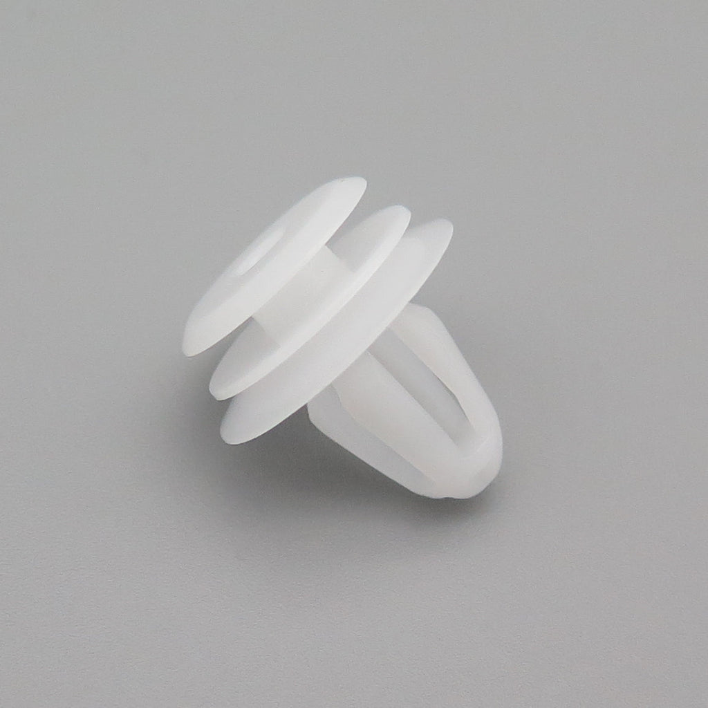 Trim panel Retaining Clip, White with Washer - image 3