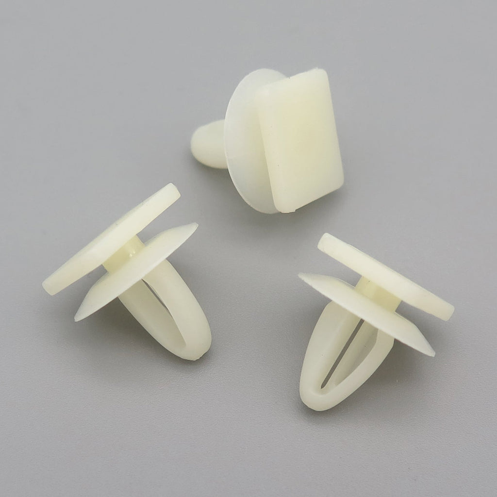 Exterior Side Moulding & Trim Clip, White