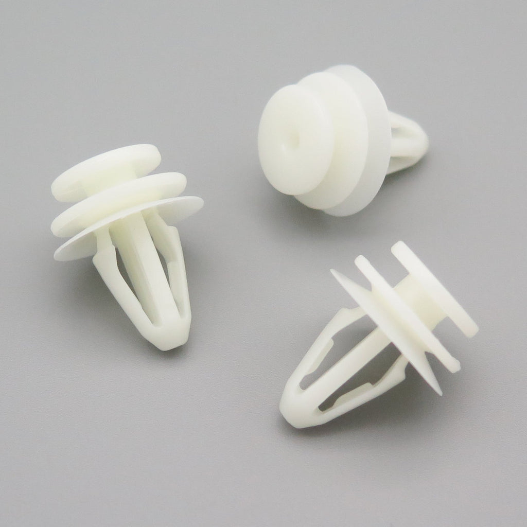 Trim Panel & Moulding Clip, White