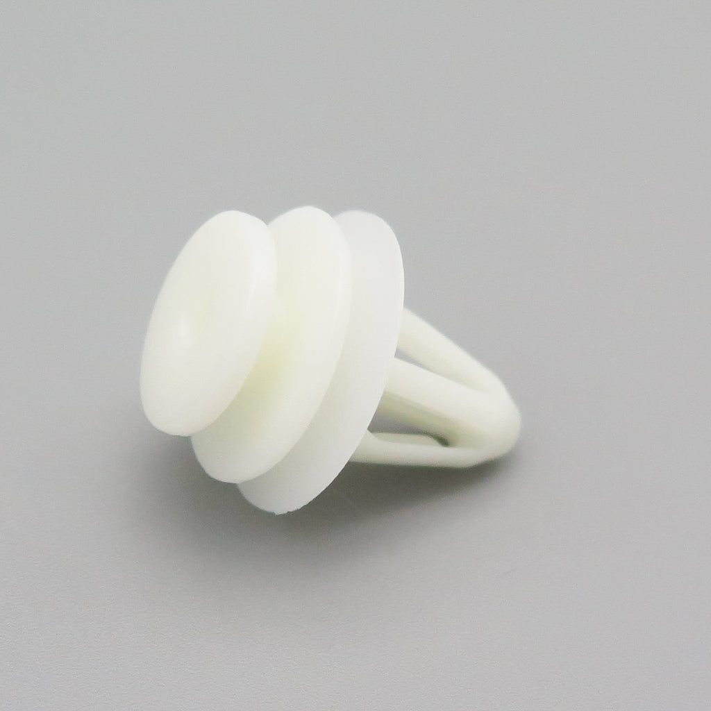 Trim Panel & Moulding Clip, White - image 3