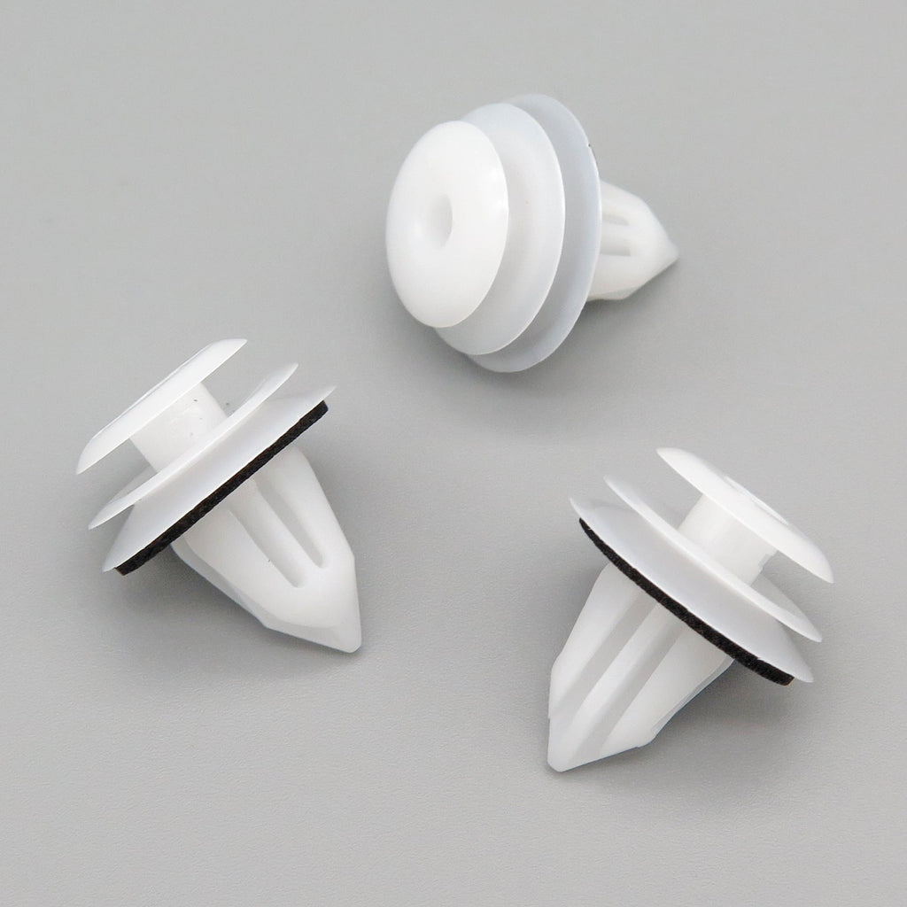 Interior Trim Clip, White with Seal