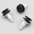 Trim Panel Fastener, White / Black