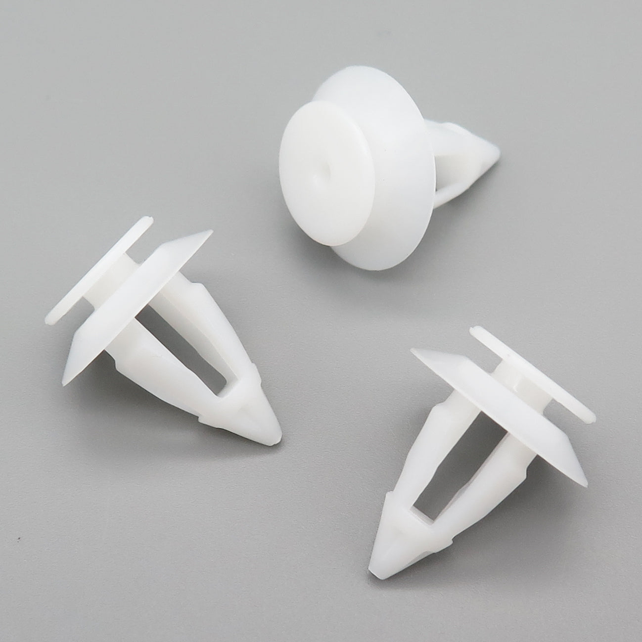 Trim Panel Moulding Clip, White
