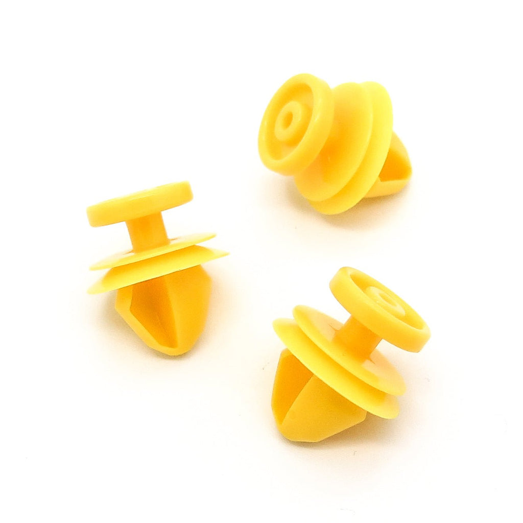 Plastic Trim & Moulding Clip, Yellow