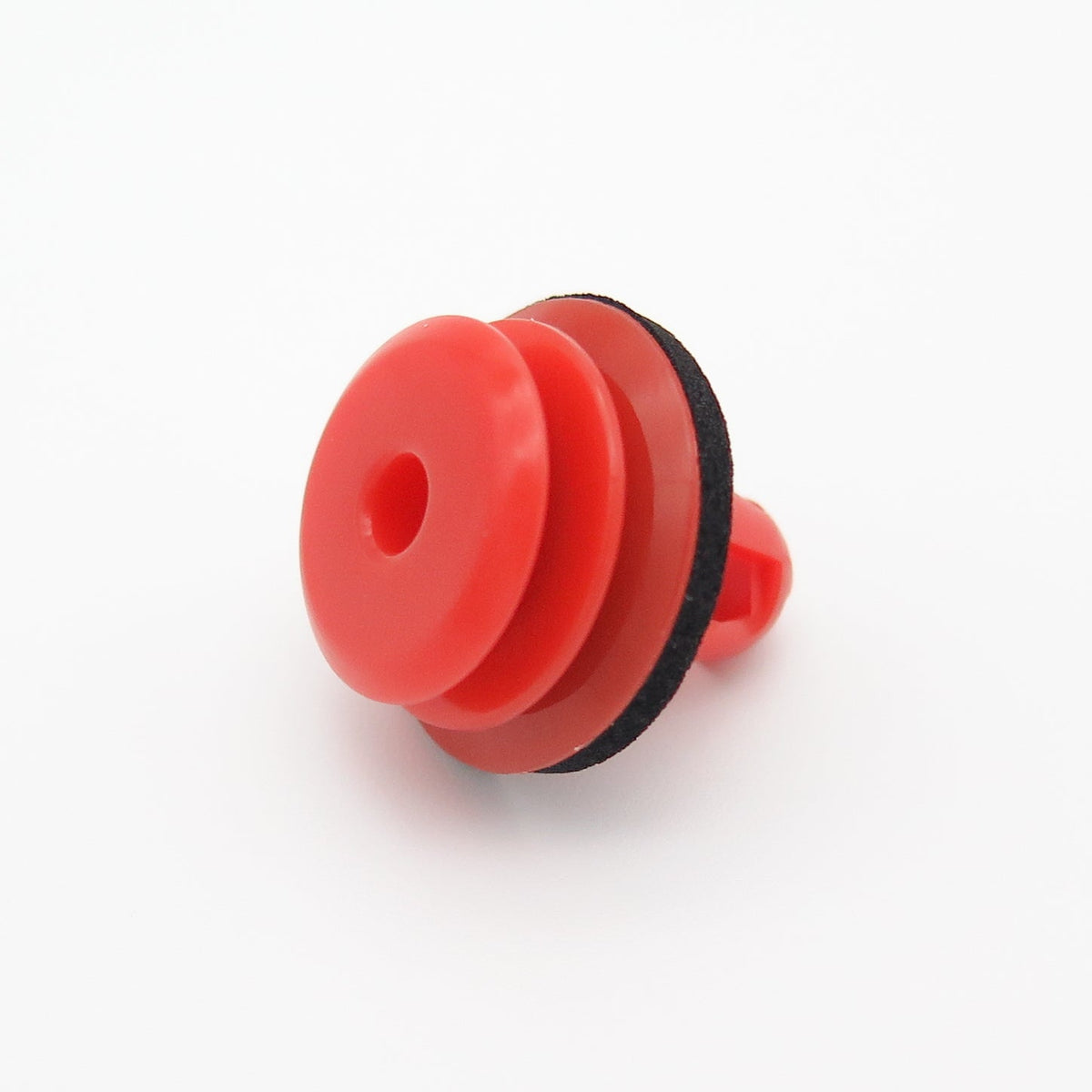 Interior Trim Panel Clip, Red, with washer - image 3