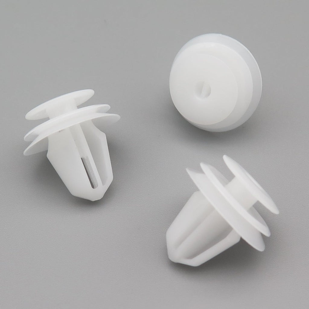Door Panel & Interior Trim Clip, White