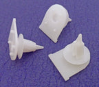 Plastic Trim & Moulding Clip, White