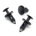 Push Fit Rivet, 8mm Hole, 20mm Collar, Black