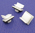 Exterior Moulding Clip, White with Washer v3