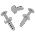 Push Fit Plastic Clip, Light Grey