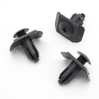 Screw Fit Bumper Mounting, Rectangular Collar, Black