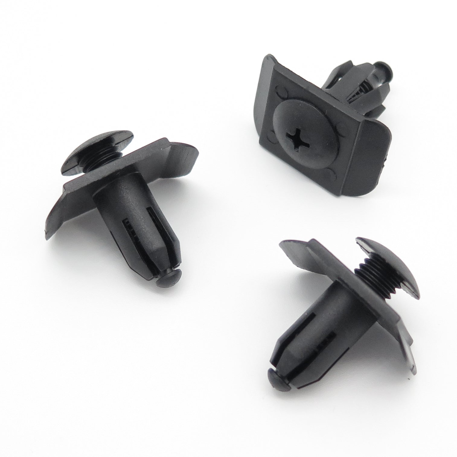 Screw Fit Bumper Mounting, Rectangular Collar, Black