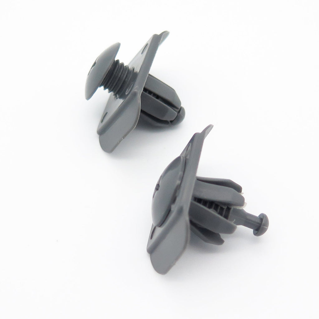 10mm Screw Fit Rivet, Rectangular Collar, Black - image 3
