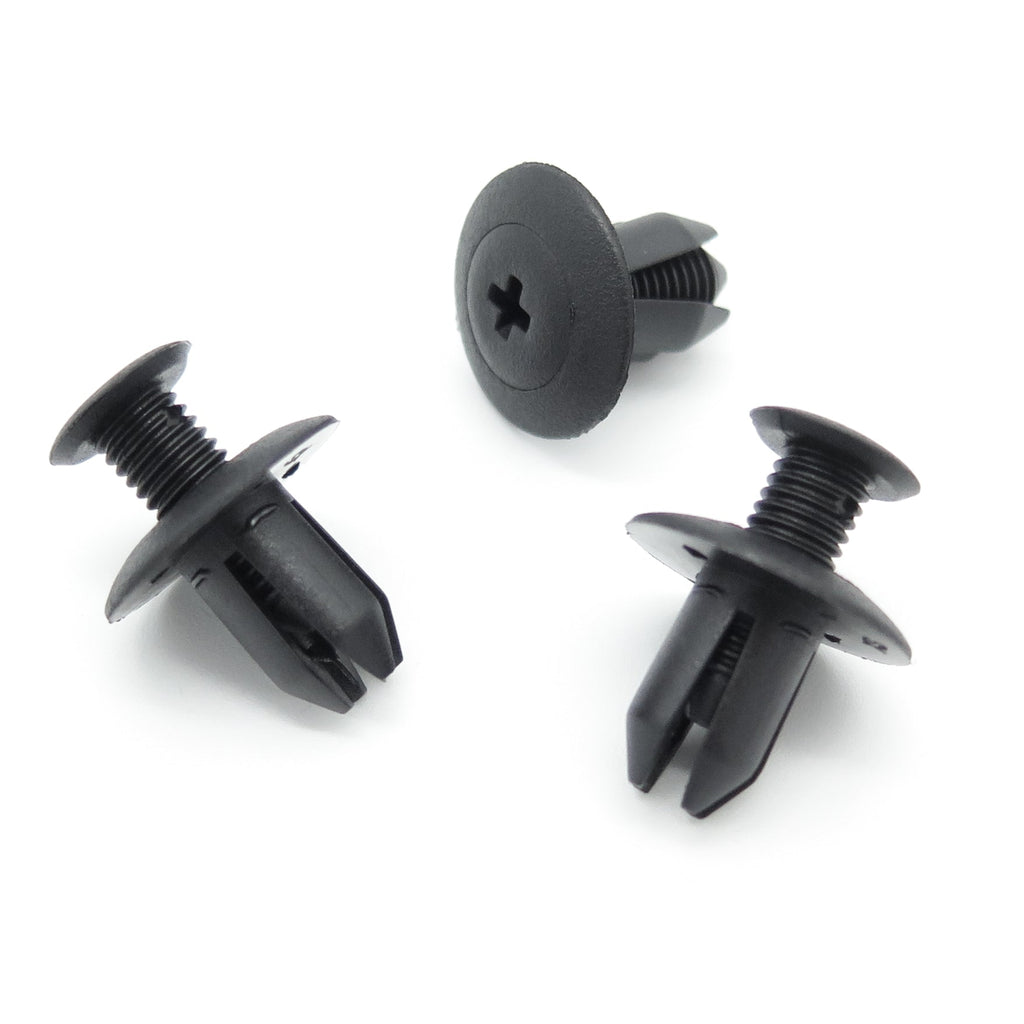 Screw Fit Trim Panel Clip, Black