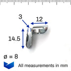 Metal Trim Clips - image 2