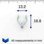 Metal Retaining Clip - image 2