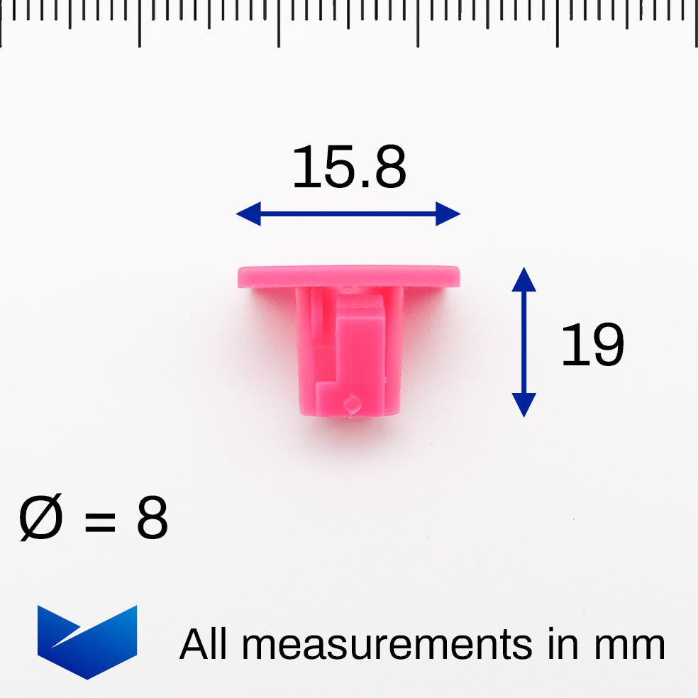 Mounting Clip, Pink - image 2