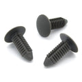 Fir Tree Clip, 7mm Hole, 16mm Head, Dark Grey
