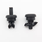 Push Fit Parcel Shelf Hanger Clip, Black - image 3