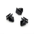 Exterior Door Moulding Clip, Black