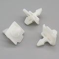 Exterior Moulding Clip, White