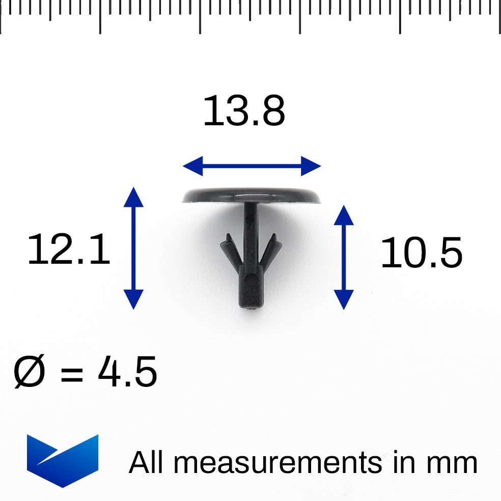 Button Clip, Black - image 2