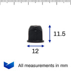 Coated Metal Nut - image 2
