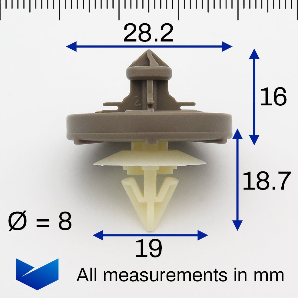 Interior Door Card Trim Clip - image 2