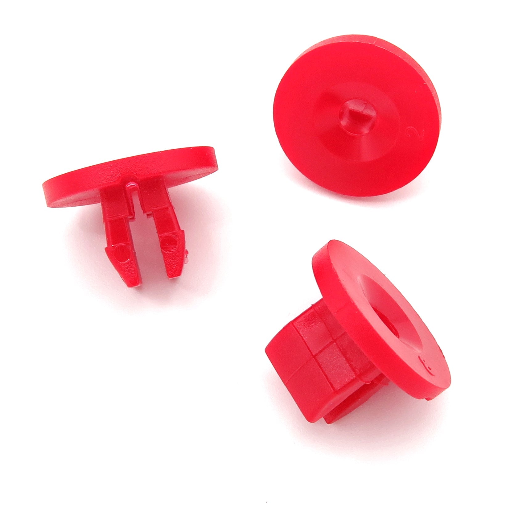 Screw Grommet, Red