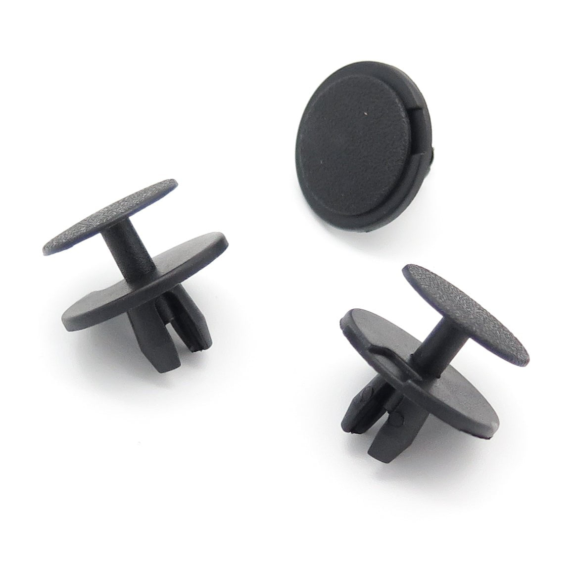 Push Fit Plastic Rivets, Black