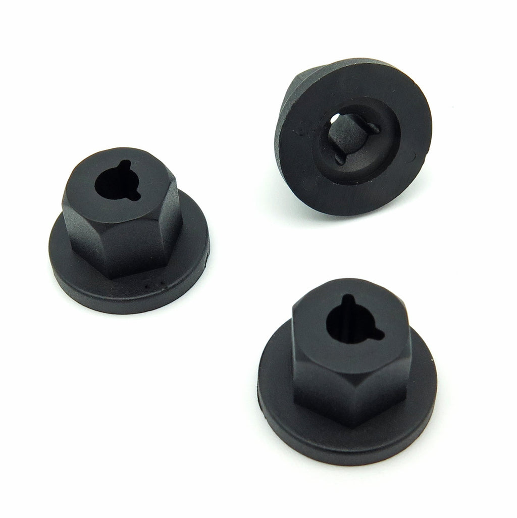 Plastic Nut, Black