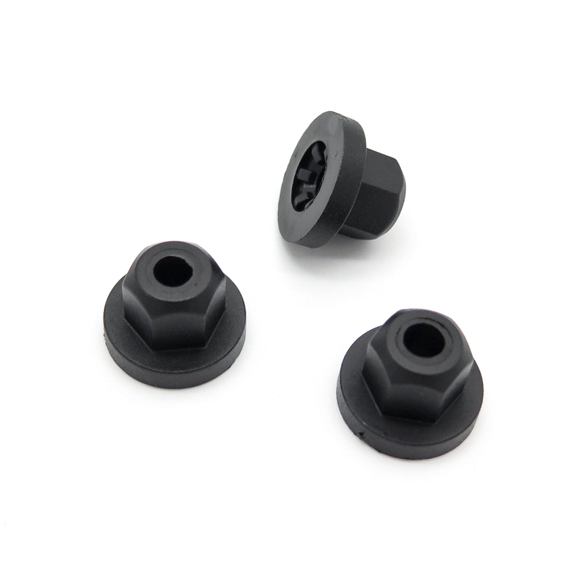 Nut, Plastic, Threadless, 16mm Collar