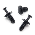 Push Fit Plastic Rivet, 6.5mm Hole, 16mm Collar, Black