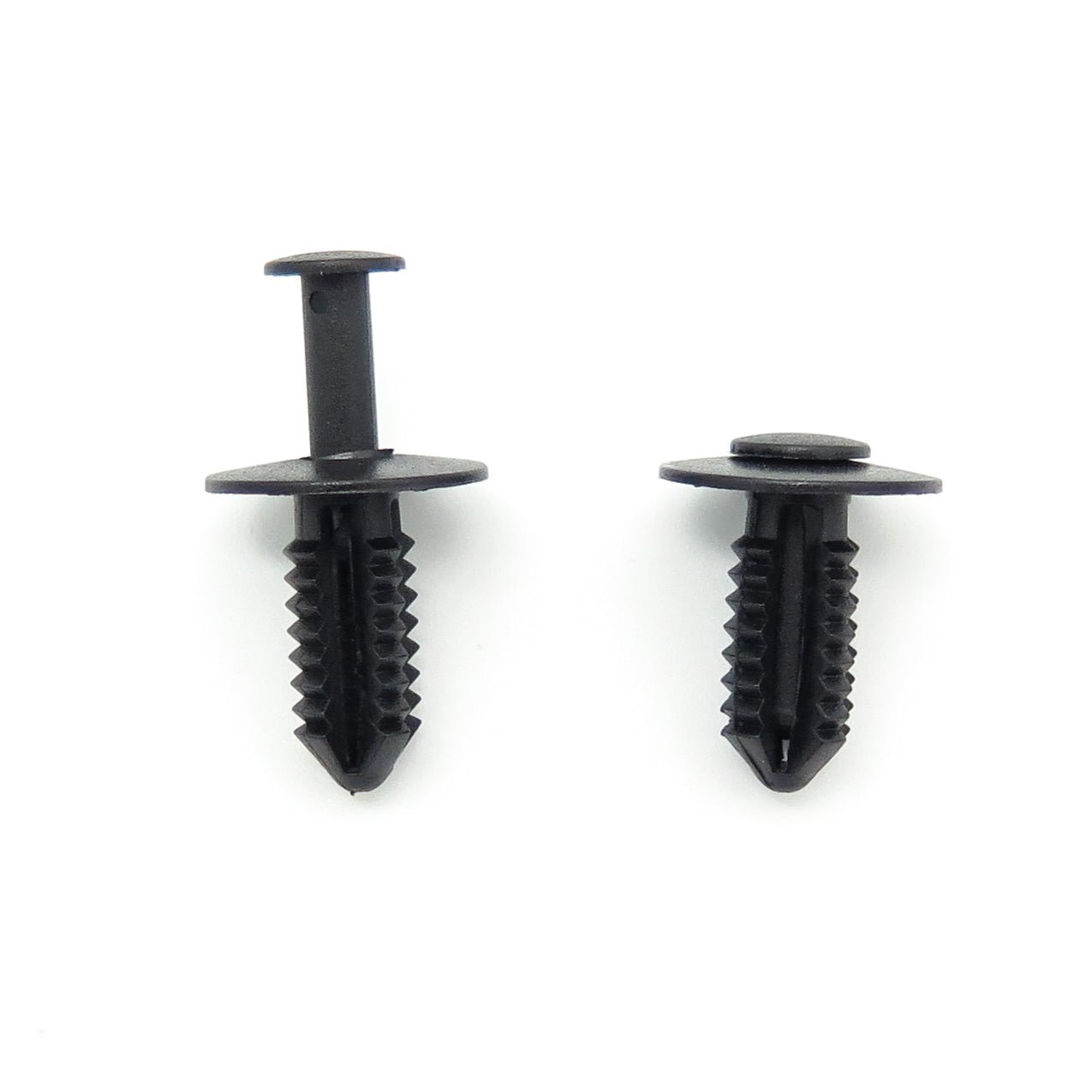 Push Fit Plastic Rivet, 6.5mm Hole, 16mm Collar, Black - image 3