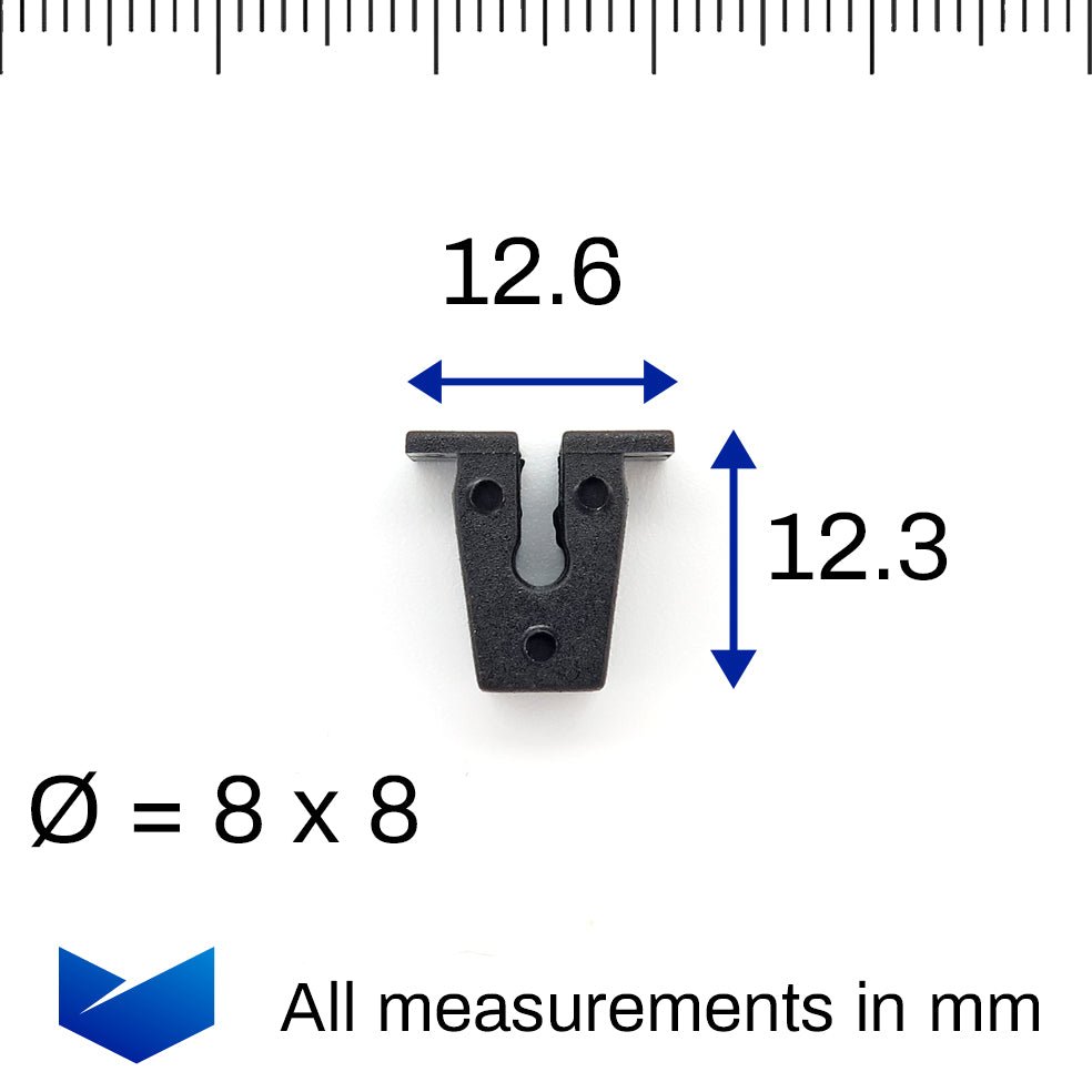 Plastic Screw Grommet, Black - image 2