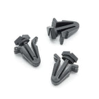 Grille and Trim Fastener Clip, Grey
