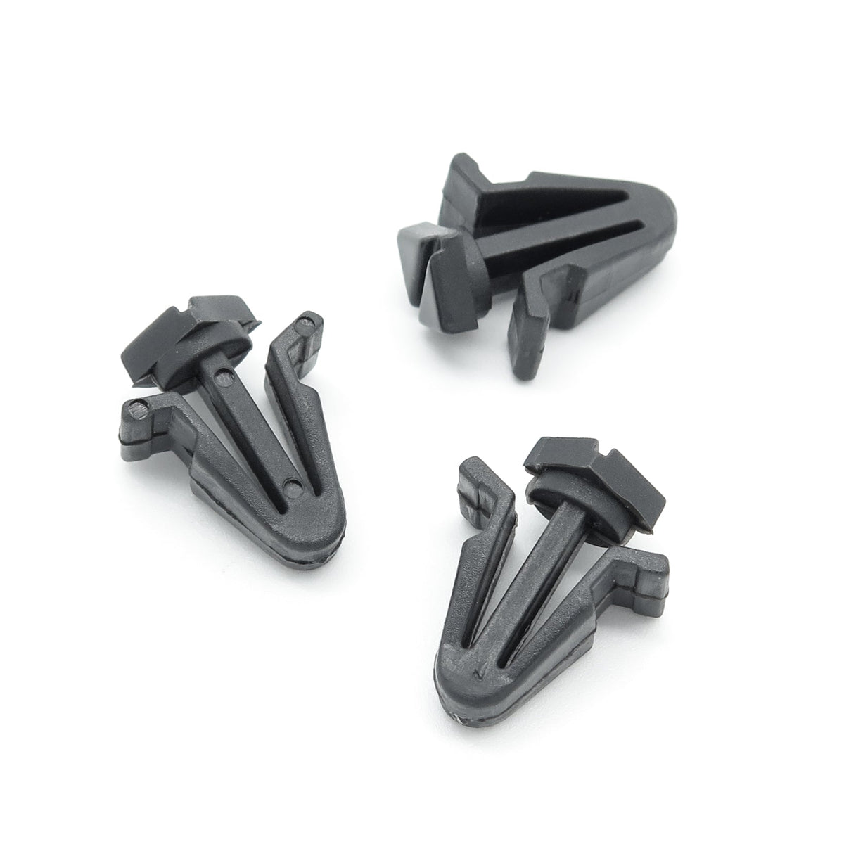 Grille and Trim Fastener Clip, Grey
