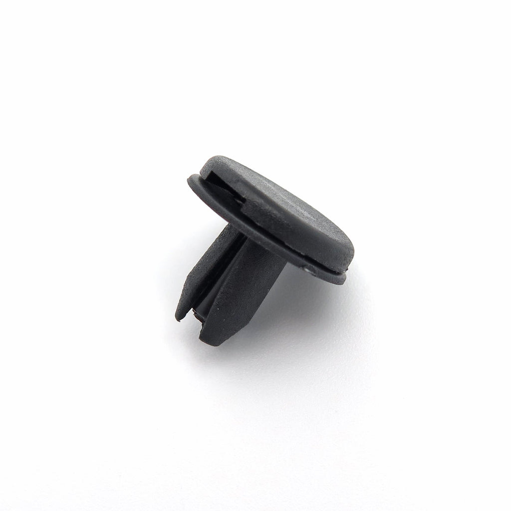 Push Fit Plastic Fastener Clip, 6mm,  Black - image 3