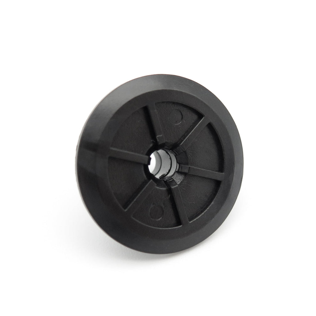 Plastic Nut, 24mm Collar, Black - image 3