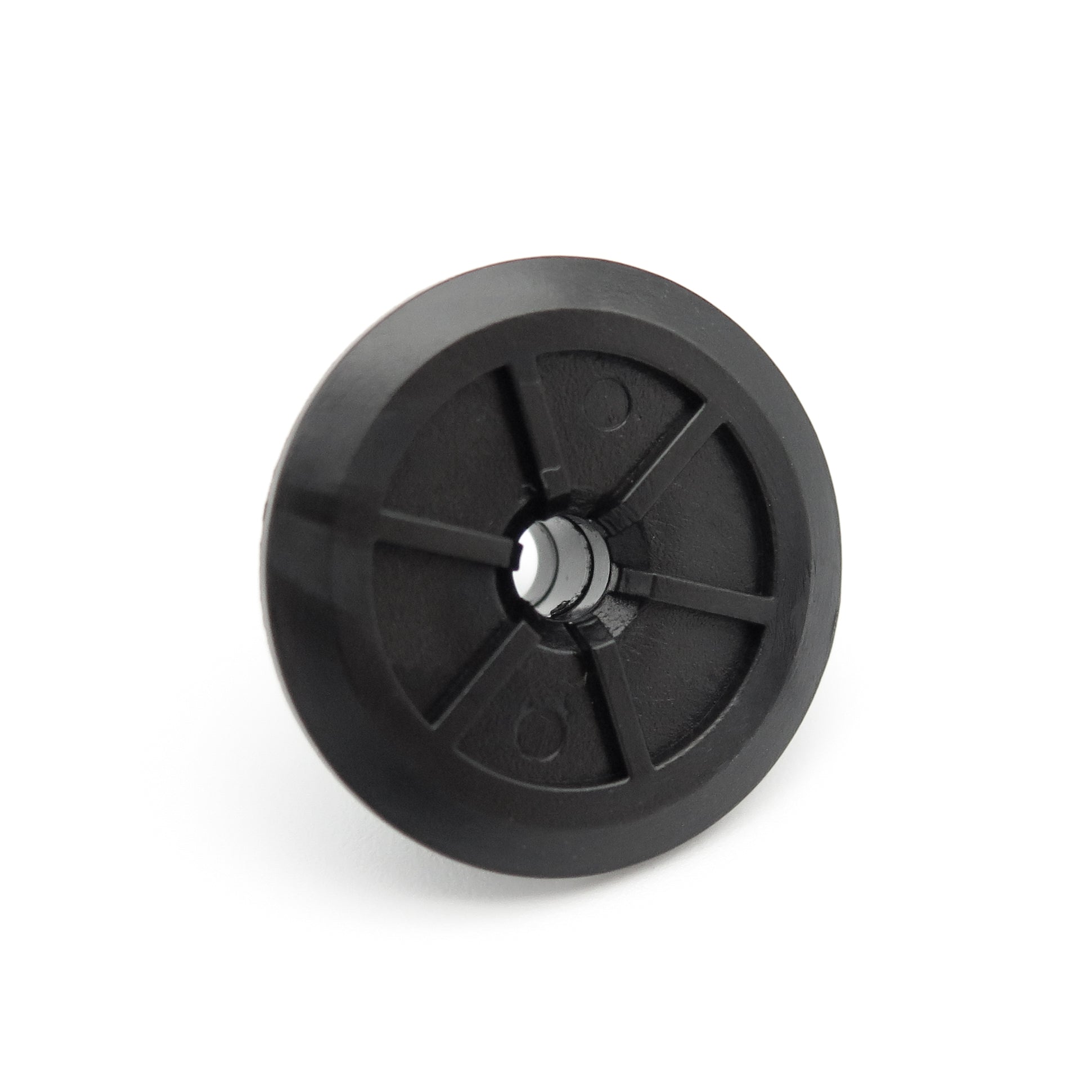 Plastic Nut, 24mm Collar, Black - image 3