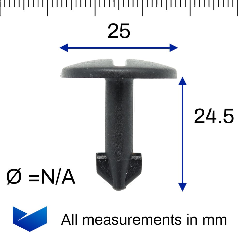 Plastic Heavy Duty Twist Lock Fastener for Protective Trim - image 2