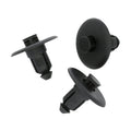 Push Fit Plastic Rivet, Black