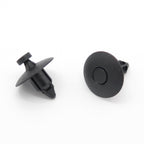 Push Fit Plastic Rivet, 8mm Hole 20mm Collar, Black - image 3
