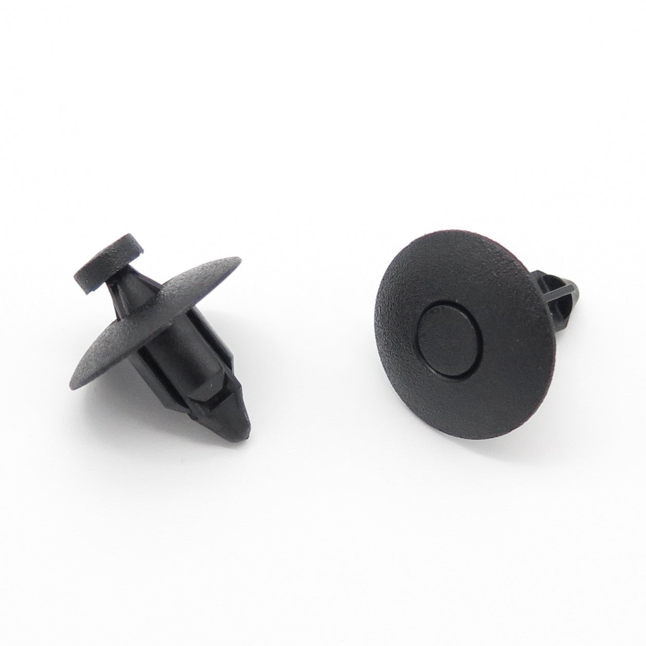 Push Fit Plastic Rivet, 8mm Hole 20mm Collar, Black - image 3
