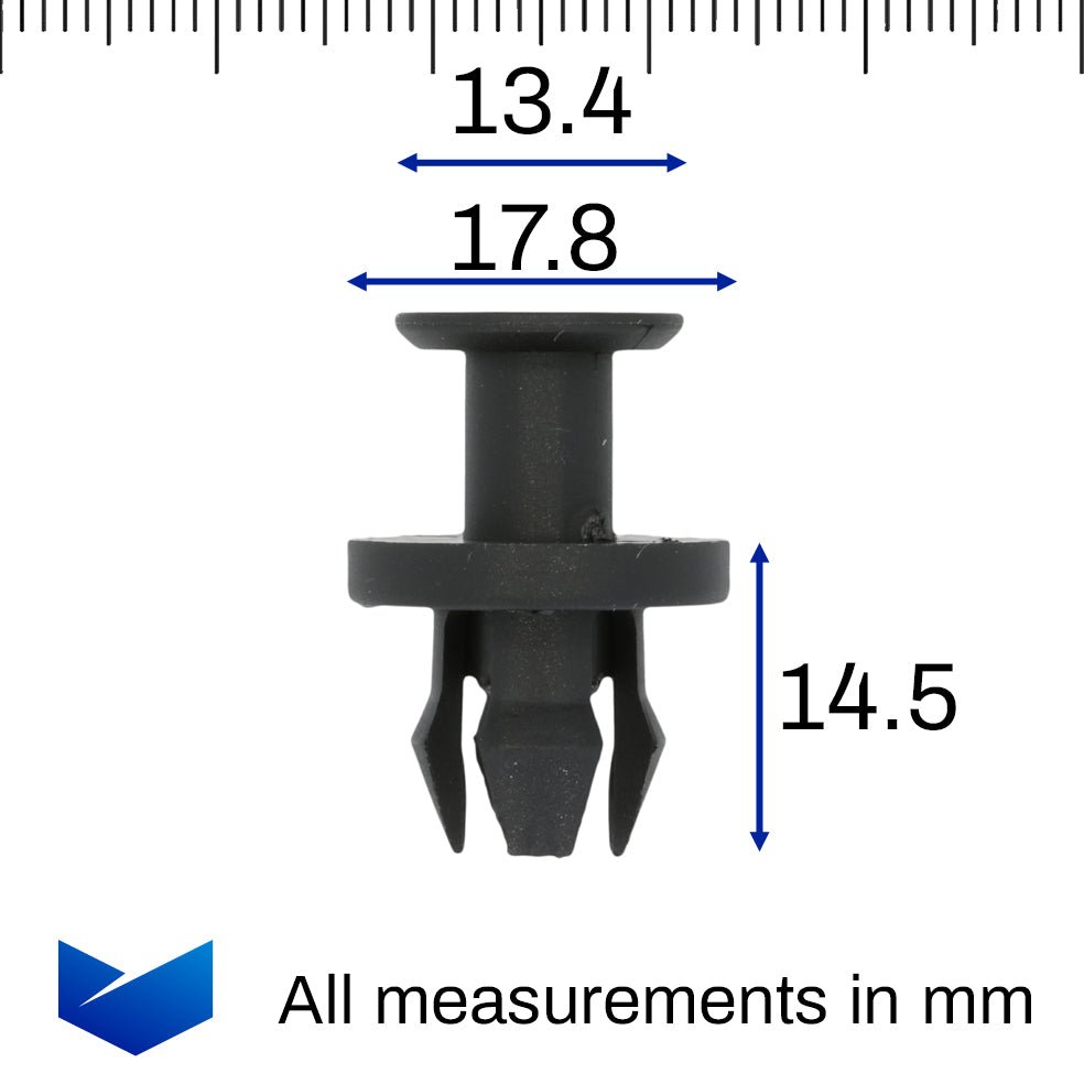 Push Fit Plastic Clips - image 2