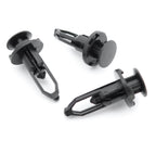 Push Fit Plastic Rivet, Black