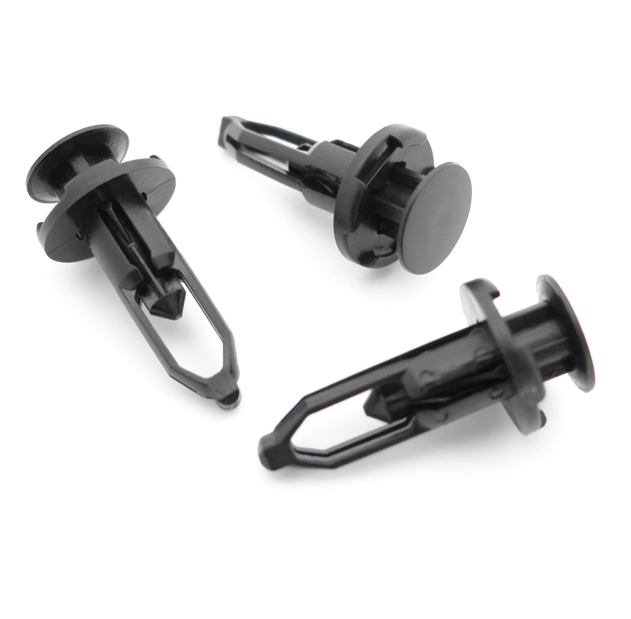 Push Fit Plastic Rivet, Black