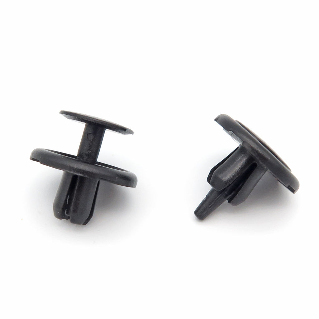 7mm Plastic Push Fit Rivet, Black - image 3